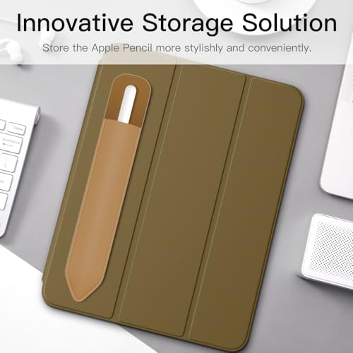 Image of MoKo Adhesive Pencil Case Holder Sticker for Apple Pencil, Mocha Mousse