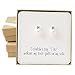 Bridesmaid Gifts - 0.5" Dainty Pearl & Crystal Stud Earring(Silver), Set of 4