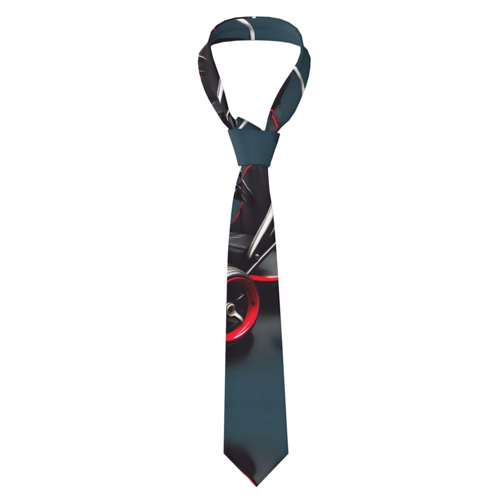 Mini Kartmen'S Tie 3.1 Inches (About 8 Cm) Printed Tie, &Skinny Tie, Suitable For Wedding, Party, Business.