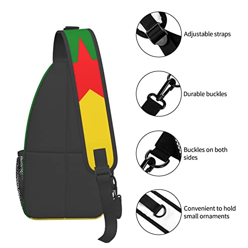 Mochila bandolera estilo Francia para senderismo unisex miniatura 6