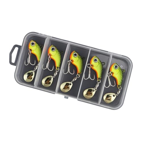 Combinato con potenti tre ganci, vi forniamo una pesca stabile