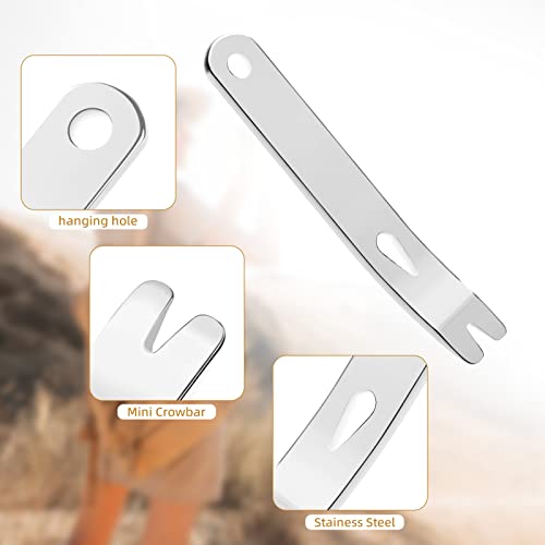 Gootrades Outdoor Crowbars Multi-Function Pocket Edc Mini Survival Tools Keychain #TOP5