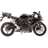 Peso/Weight: Kg. 0.6 Maisto Scale Modell KOMPATIBEL MIT Honda CBR 1000 RR Black 1:12 MI6182BK