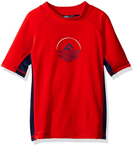 Image of Kanu Surf Boys' Hangout UPF 50+ Sun Protective Rashguard Swim Shirt