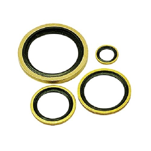 Parker 0139 34 00pk20 BiMaterial Captive Sealing Washer, Zinc Plated