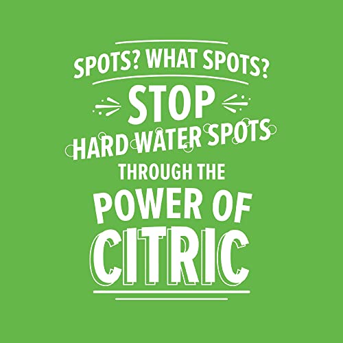 Lemi Shine Dish Detergent Booster, Hard Water Stain Remover, Multi-Use Citric Acid Cleaner (12 Oz Container, 6 Pack Bundle) #TOP4