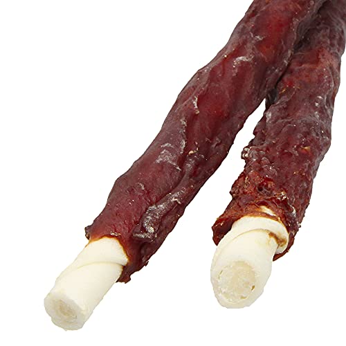 Produktbild von Schecker Kauknochen Kaustangen XL mit Ente - 2 x 65 g