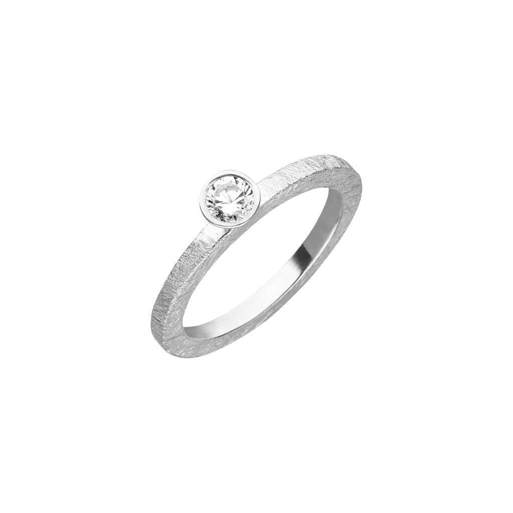 2 mm Silber Ring Goldschmiedearbeit aus Deutschland (Sterling Silber 925) Vorsteckring - Damenring - Verlobungsring - Beisteckring