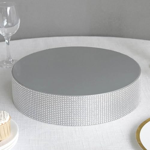Efavormart 8 Round Lace White Metal Cake Stand Small Dessert & Cupcake Pedestal for Party Decorations product thumbnail 14