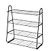 Zapatero Simple de 4 Niveles Iron Art Zapatero apilable, Ampliable con Zapatero Ajustable Organizador Gabinete de Almacenamiento Torres Zapatero