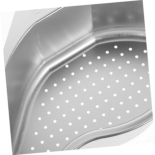 Colador canasto de acero inoxidable para fregadero de cocina miniatura 3