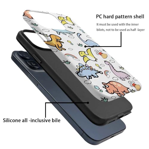DAIZAG Case Compatible with iPhone 11 Pro Max,Dinosaur Island Pattern Design Case for iPhone 11 Pro Max Cases for Girl Women Boy Men