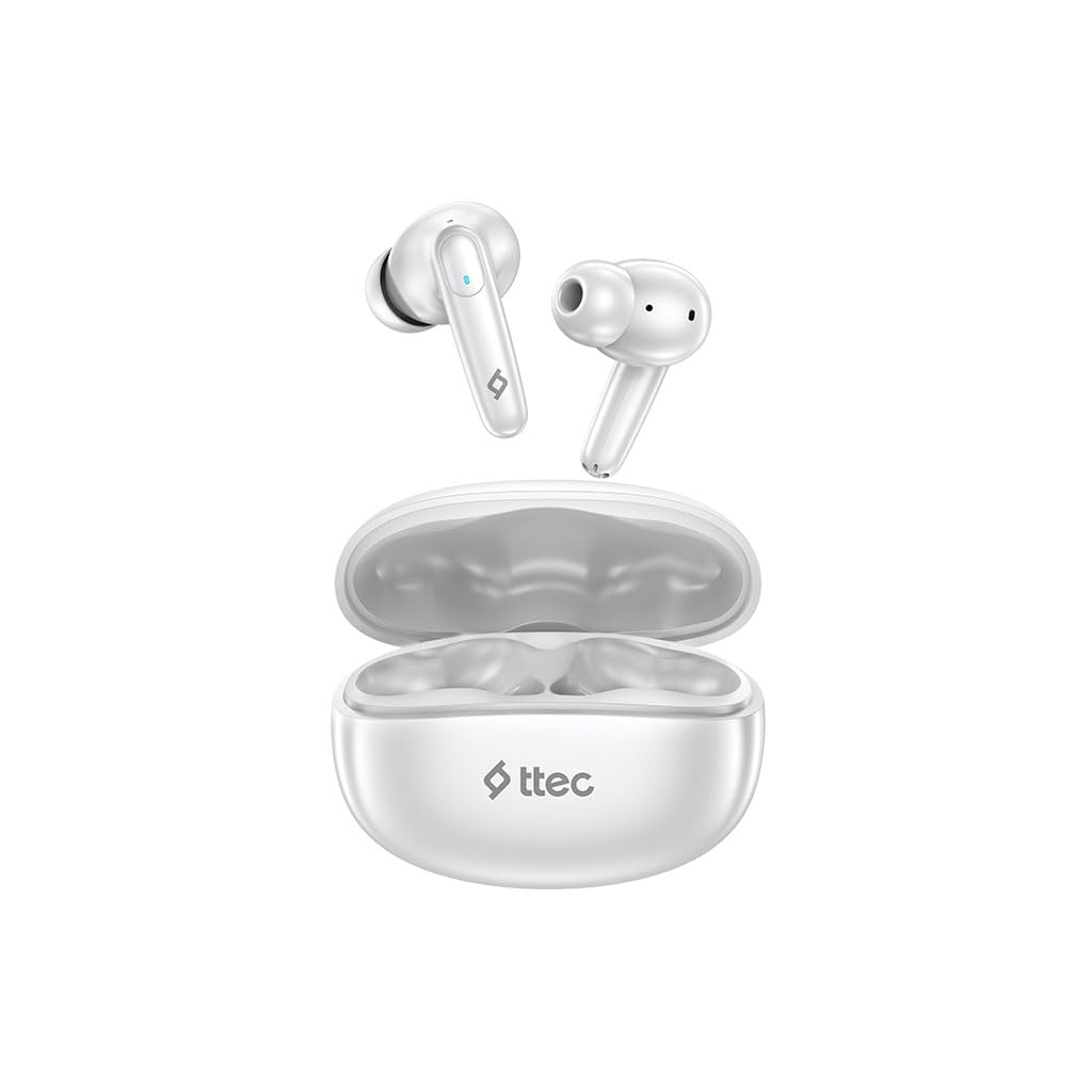 ttec AirBeat Pro Gerçek Kablosuz TWS Bluetooth Kulaklık-2KM167 (Beyaz)