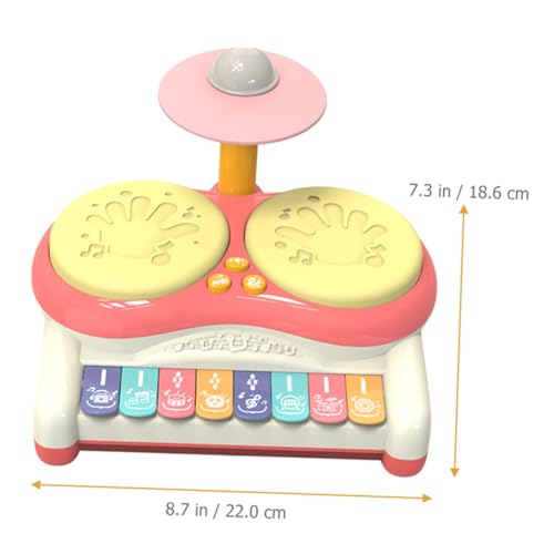 Instrumento musical para regalar a niños: juguete de percusión Abaodam con luces 2