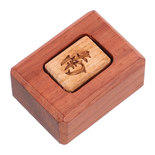 Indicador de viento de Mahjong de madera para juego