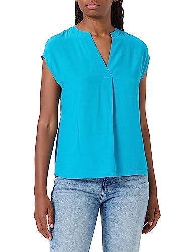 s.Oliver BLACK LABEL Bluse Kurzarm ,Blue Green ,40