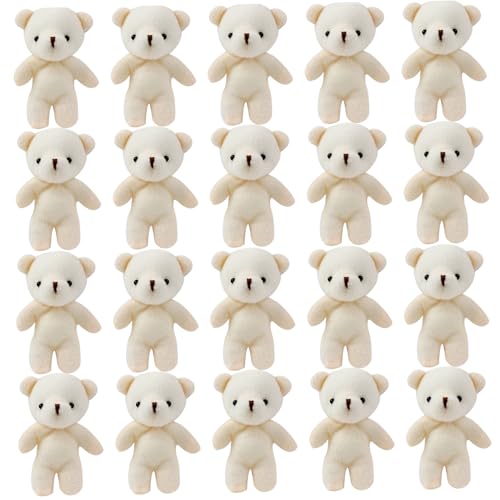 Mini ours en peluche pour décorer vos tables d'anniversaire et personnaliser vos sacs