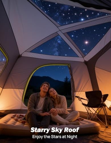 JOYTUTUS SUV Tent with 2 Rooms