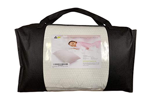 gw-BetterSleep Luxury Shredded Foam Pillow (Twin Pack) - Image 8