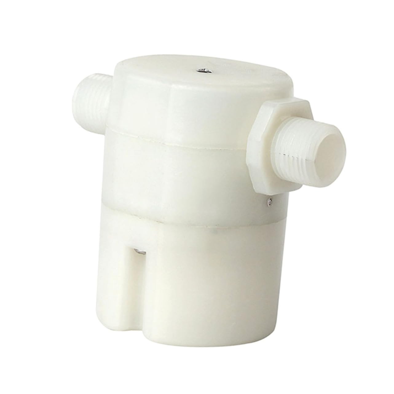 KICHOUSE Float for Float Water Level Control Valve Water Tank Valve Horizontal Water Valve Pool Floating Valve Tower Tank Valve Inlet Float Valve Water Tank Accessories White
