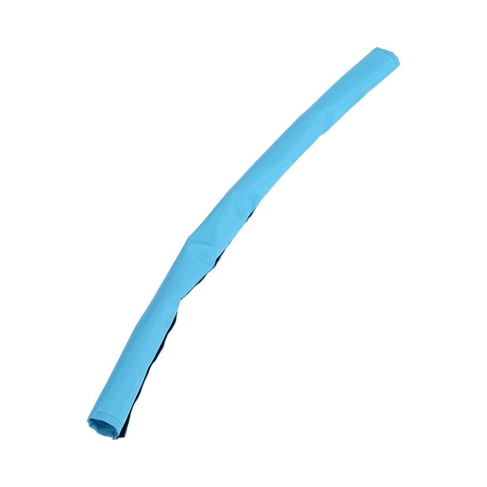 Wytino Blue Baby Pushchair Handlebar Cover, Baby Pushchair Stroller Fabric Handle Bar Bumper Bar Handle Cover Chair Carriages Handle Protector(Blue)