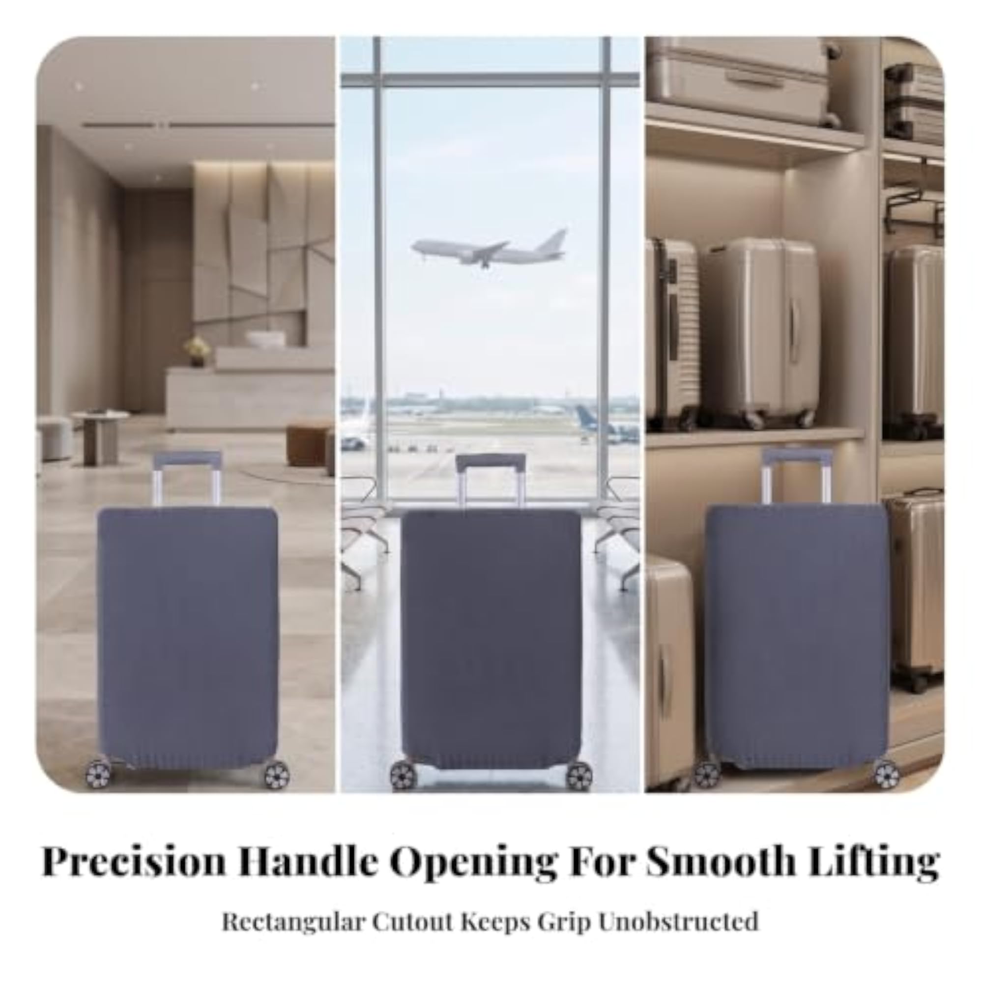Stretchable Elastic Luggage Cover, Dustproof Suitcase Protector