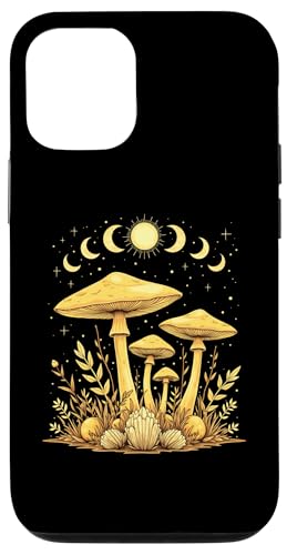 Carcasa para iPhone 13 Cottagecore Mushroom Dark Academia Goblincore Aesthetic