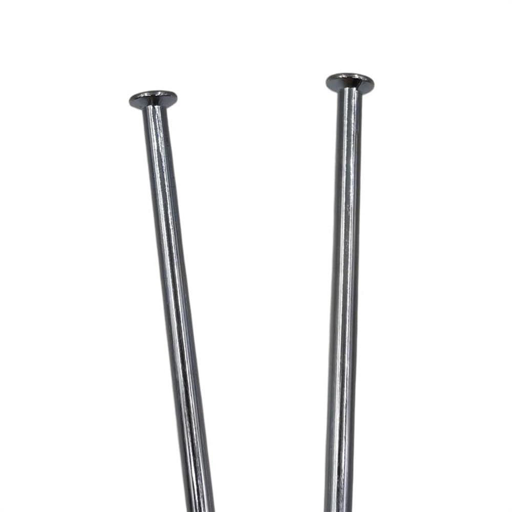 Raggi Bicicletta 40 pezzi 8G diametro 4,0 mm testa dritta raggi moto 45# superficie scheggia motocross(Length 150mm)