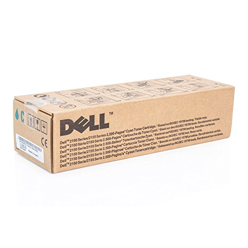 Toner Dell cyan 2150 cdn cartouche de qualité supérieure pour impression laser