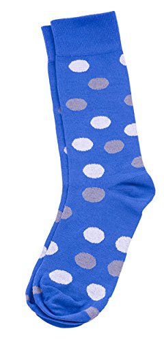 Scott Allan Colorful Men's Dress Socks (5 pack) | Polka Dot Socks for Men3