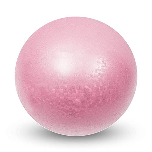 Umerk Gymnastikball Gymnastikball Yoga mit Luftpumpe, Stabilität von starkem und Balanced Anti Burst, Nicht Belege, Fitness, Pilates, Therapie (Color : Pink, Größe : 75cm)