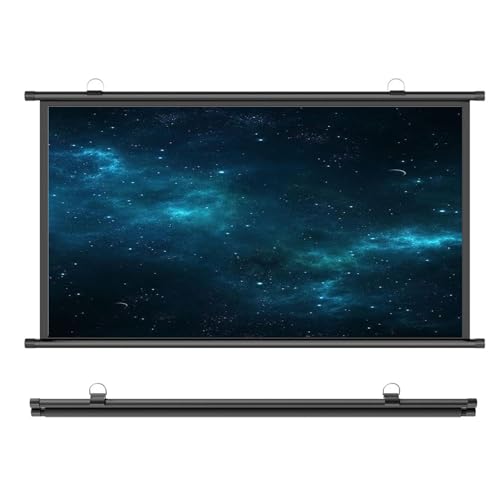 Pantalla de proyector 72 pulgadas 16:9 HD portátil miniatura 1