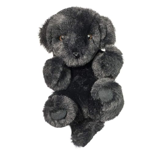 Image of Douglas Lil' Baby Black Lab Dog Plush Stuffed Animal