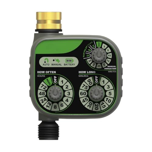 Minuteur automatique de jardin avec programmateur d'arrosage multi-scènes