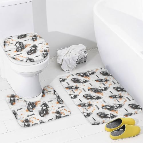 Juego de baño de 4 piezas para decorar un aseo moderno sin reformas 5