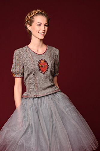 Wir lieben stylische Trachtenlooks: Strickmode mit Jacquard-, Ajour- und Zopfmuster