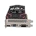 Acouto Gaming Graphics Card 128bit 3D Stereoskopische Anzeige 3+1 Phase 3400 MHz Speicherfrequenzgrafikkarte für Desktop -PC 550TI 4G CORE -Chip: TI Gaming -Grafik (GTX550Ti