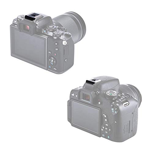 JJC Tapa de Zapata para Cámaras Réflex Digitales y Cámaras DSLR Canon y Powershot (Lote de 2) - imagen 4