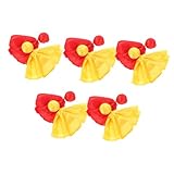 HEMOTON 10 Banderas De Penalización para Fútbol Americano Banderas De Fútbol Americano para Adultos Portátiles