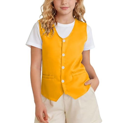 Uniforme chaleco para niños y niñas 3-12 años