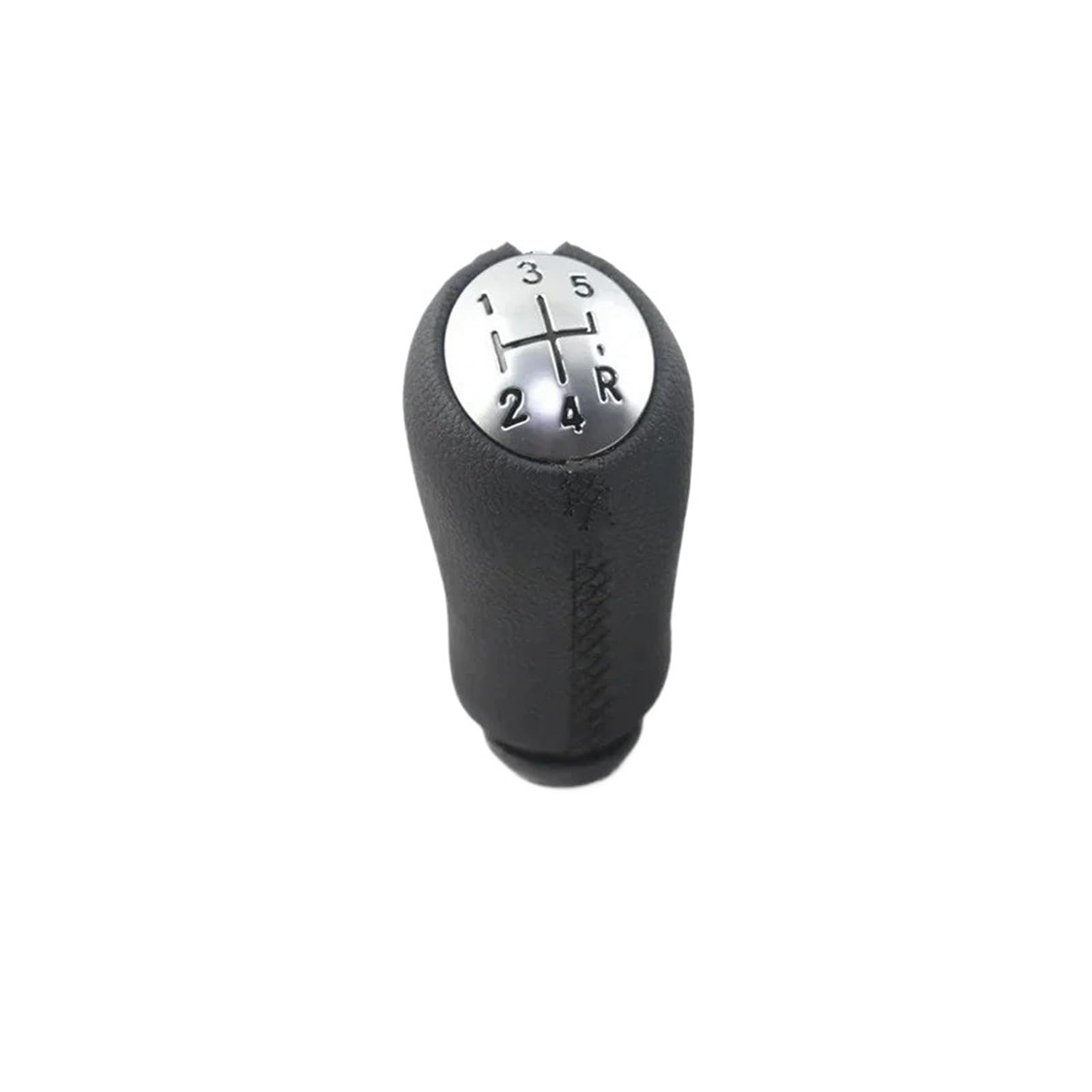 VAVGKDKPZB Shifter Lever Handle for CLIO 3 2005-2009 Gear Shift Knob(5-Speed Black Line)