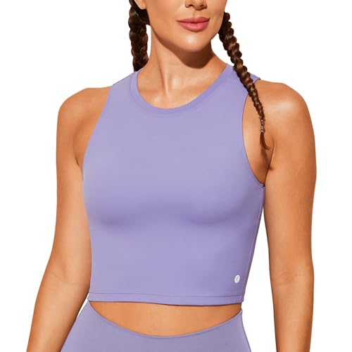Image of Natural Feelings Nudi Sports Bras for Women Removable Padded Yoga Tank Tops Sleeveless Fitness Workout Crop Tops
