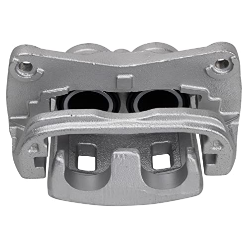 Image of TRQ Front and Rear Brake Caliper Set Zinc Coated Brackets Hardware Compatible with 2005-2006 Saab 9-2X 2004-2007 Subaru Impreza