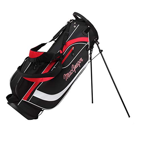 MACGREGOR-Golf-2018-CG2000-Juego-completo-para-hombre-color-negro-y-rojo