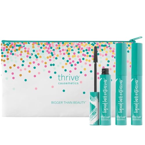 13 Best Mascara for Older Women: Expert-Tested Formulas That Actually Work (No More Smudging!) 8 Thrive Causemetics Liquid Lash Extensions Mascara, Makeup Gift Set, Tubing Mascara Lengthening, Volumizing, Smudge Proof, No Clumping or Flaking, Cruelty Free, Brynn (Rich Black)