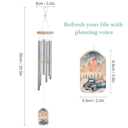 Carillon à vent pour jardin suspendu aux notes apaisantes