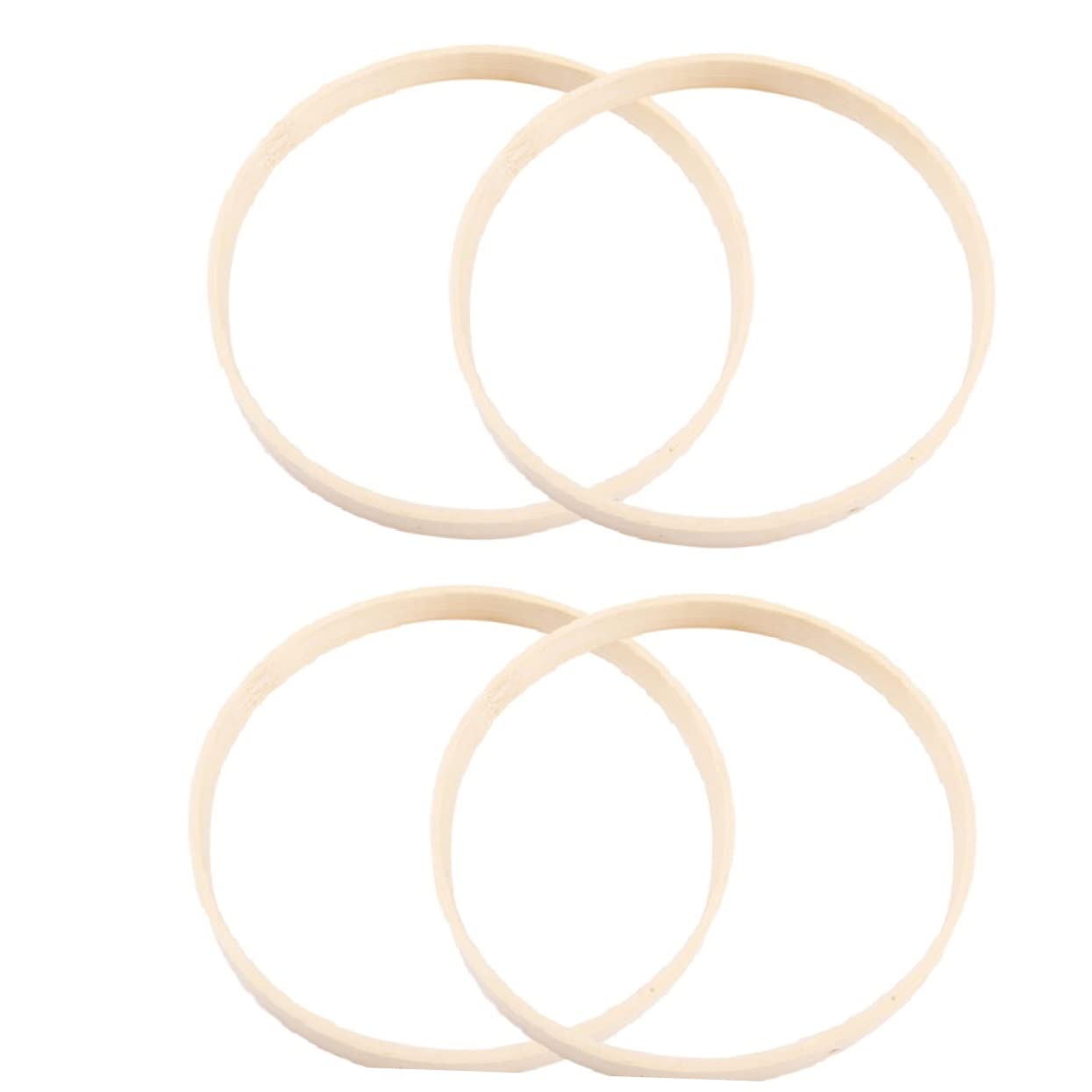 OSOLADY 1bag Dream Catcher Diameter Round Hoops for Crafts Wall Hangings Macrame Projects and Spirit Decorations Smooth Finish Versatile Crafting Tools