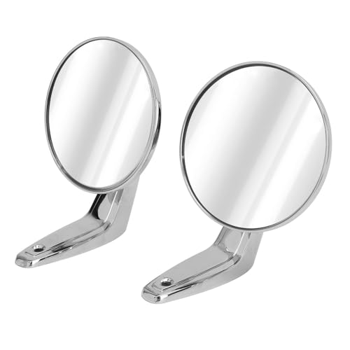 Miroir universel rond classique en alliage de zinc rétroviseurs latéraux de voiture