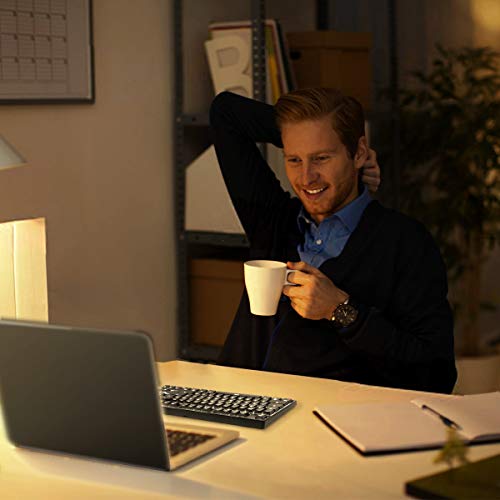 Velocifire Wireless Mechanical Keyboard, Tkl02Ws 87 Key Ergonomic With Brown Switches, White Led Backlit For Copywriters, Typists, And Programmers #TOP4