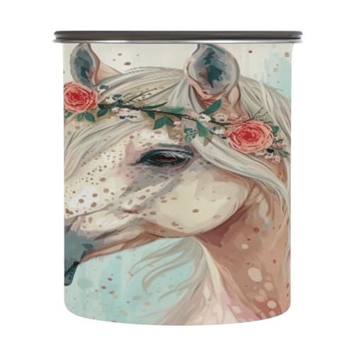 Recipiente hermético de acero inoxidable para café 900 ml